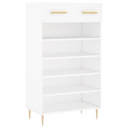 vidaXL Zapatero madera de ingeniería blanco 60x35x105 cm
