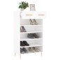 vidaXL Zapatero madera de ingeniería blanco 60x35x105 cm vidaXL Zapatero madera de ingeniería blanco 60x35x105 cm