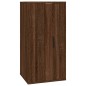 vidaXL Mueble para TV de pared roble marrón 40x34,5x80 cm