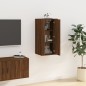 vidaXL Mueble para TV de pared roble marrón 40x34,5x80 cm