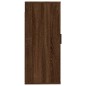 vidaXL Mueble para TV de pared roble marrón 40x34,5x80 cm