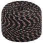 vidaXL Cuerda de barco polipropileno negra 10 mm 25 m vidaXL Cuerda de barco polipropileno negra 10 mm 25 m