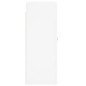 vidaXL Armario de pared madera de ingeniería blanco 69,5x34x90 cm vidaXL Armario de pared madera de ingeniería blanco 69,5x34x90 cm