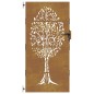 vidaXL Puerta de jardín acero corten diseño árbol 85x175 cm vidaXL Puerta de jardín acero corten diseño árbol 85x175 cm
