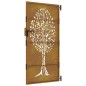 vidaXL Puerta de jardín acero corten diseño árbol 85x175 cm vidaXL Puerta de jardín acero corten diseño árbol 85x175 cm