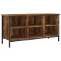 vidaXL Mueble zapatero madera contrachapada roble ahumado 100x35x50 cm vidaXL Mueble zapatero madera contrachapada roble ahumado 100x35x50 cm