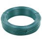 vidaXL Alambre de atar vallas acero verde ennegrecido 250 m 0,9/1,4 mm vidaXL Alambre de atar vallas acero verde ennegrecido 250 m 0,9/1,4 mm