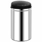 vidaXL Cubo de basura con sensor automático 40 L acero inoxidable vidaXL Cubo de basura con sensor automático 40 L acero inoxidable