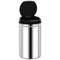 vidaXL Cubo de basura con sensor automático 40 L acero inoxidable vidaXL Cubo de basura con sensor automático 40 L acero inoxidable