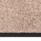 vidaXL Felpudo beige 80x120 cm vidaXL Felpudo beige 80x120 cm