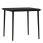 vidaXL Juego de comedor de jardín 5 piezas con cojines marrón vidaXL Juego de comedor de jardín 5 piezas con cojines marrón