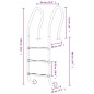 vidaXL Escalera para piscina acero inoxidable 304 54x38x158 cm vidaXL Escalera para piscina acero inoxidable 304 54x38x158 cm