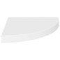 vidaXL Estantes flotantes de esquina 4 uds MDF blanco 35x35x3,8 cm vidaXL Estantes flotantes de esquina 4 uds MDF blanco 35x35x3,8 cm