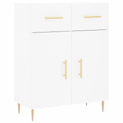 vidaXL Aparador de madera de ingeniería blanco 69,5x34x90 cm