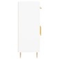vidaXL Aparador de madera de ingeniería blanco 69,5x34x90 cm vidaXL Aparador de madera de ingeniería blanco 69,5x34x90 cm