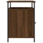 vidaXL Mesitas de noche 2 uds contrachapada roble marrón 40x42x60 cm vidaXL Mesitas de noche 2 uds contrachapada roble marrón 40x42x60 cm