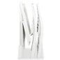 vidaXL Mesa y sillas bistró de jardín plegables 3 pzas plástico blanco vidaXL Mesa y sillas bistró de jardín plegables 3 pzas plástico blanco