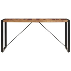 vidaXL Mesa de comedor 140x70x75 cm madera maciza de sheesham