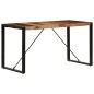 vidaXL Mesa de comedor 140x70x75 cm madera maciza de sheesham vidaXL Mesa de comedor 140x70x75 cm madera maciza de sheesham