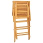vidaXL Sillas de jardín plegables 2 uds madera maciza teca 56x63x90 cm vidaXL Sillas de jardín plegables 2 uds madera maciza teca 56x63x90 cm