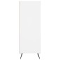 vidaXL Estantería madera de ingeniería blanco 69,5x32,5x90 cm vidaXL Estantería madera de ingeniería blanco 69,5x32,5x90 cm