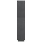 vidaXL Estantería/divisor de espacios madera de pino gris 60x35x167 cm vidaXL Estantería/divisor de espacios madera de pino gris 60x35x167 cm