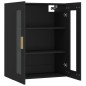 vidaXL Armario de pared colgante negro 69,5x34x90 cm vidaXL Armario de pared colgante negro 69,5x34x90 cm
