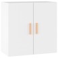 vidaXL Armario de pared madera contrachapada blanco 37x37x37 cm vidaXL Armario de pared madera contrachapada blanco 37x37x37 cm