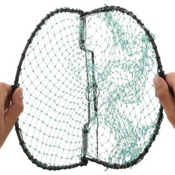 vidaXL Trampa para pájaros acero verde 30 cm