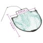 vidaXL Trampa para pájaros acero verde 30 cm vidaXL Trampa para pájaros acero verde 30 cm