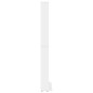 vidaXL Armario para CDs madera contrachapada blanco 102x16x177,5 cm vidaXL Armario para CDs madera contrachapada blanco 102x16x177,5 cm