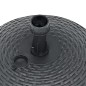 vidaXL Base de sombrilla rellenable arena/agua ratán de plástico 20 L vidaXL Base de sombrilla rellenable arena/agua ratán de plástico 20 L