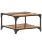 vidaXL Mesa de centro de madera maciza reciclada 60x60x35 cm vidaXL Mesa de centro de madera maciza reciclada 60x60x35 cm