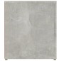 vidaXL Mueble TV 2 uds madera contrachapada gris hormigón 80x31,5x36cm