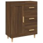 vidaXL Aparador madera contrachapada marrón roble 69,5x34x90 cm vidaXL Aparador madera contrachapada marrón roble 69,5x34x90 cm