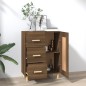 vidaXL Aparador madera contrachapada marrón roble 69,5x34x90 cm vidaXL Aparador madera contrachapada marrón roble 69,5x34x90 cm