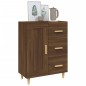 vidaXL Aparador madera contrachapada marrón roble 69,5x34x90 cm vidaXL Aparador madera contrachapada marrón roble 69,5x34x90 cm