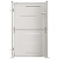 vidaXL Puerta de jardín de acero inoxidable 100x150 cm vidaXL Puerta de jardín de acero inoxidable 100x150 cm