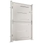 vidaXL Puerta de jardín de acero inoxidable 100x150 cm vidaXL Puerta de jardín de acero inoxidable 100x150 cm