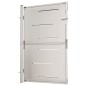 vidaXL Puerta de jardín de acero inoxidable 100x150 cm vidaXL Puerta de jardín de acero inoxidable 100x150 cm