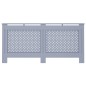 vidaXL Cubierta para radiador MDF gris antracita 172x19x81,5 cm vidaXL Cubierta para radiador MDF gris antracita 172x19x81,5 cm