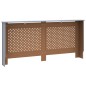 vidaXL Cubierta para radiador MDF gris antracita 172x19x81,5 cm vidaXL Cubierta para radiador MDF gris antracita 172x19x81,5 cm