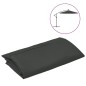 vidaXL Tela de repuesto para sombrilla voladiza gris antracita 350 cm vidaXL Tela de repuesto para sombrilla voladiza gris antracita 350 cm