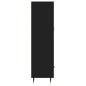 vidaXL Aparador alto madera de ingeniería negro 69,5x31x115 cm vidaXL Aparador alto madera de ingeniería negro 69,5x31x115 cm