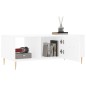 vidaXL Mesa de centro madera contrachapada blanco 102x50x40 cm vidaXL Mesa de centro madera contrachapada blanco 102x50x40 cm