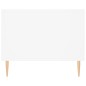 vidaXL Mesa de centro madera contrachapada blanco 102x50x40 cm vidaXL Mesa de centro madera contrachapada blanco 102x50x40 cm