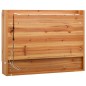 vidaXL Mueble de baño con espejo LED MDF roble 80x15x60 cm vidaXL Mueble de baño con espejo LED MDF roble 80x15x60 cm