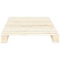 vidaXL Estructura de cama de palés madera maciza de pino 90x200 cm vidaXL Estructura de cama de palés madera maciza de pino 90x200 cm