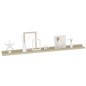 vidaXL Estantes de pared 2 unidades roble Sonoma 100x9x3 cm vidaXL Estantes de pared 2 unidades roble Sonoma 100x9x3 cm