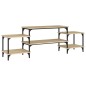 vidaXL Mueble para TV madera contrachapada roble Sonoma 157x35x52 cm